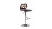 H-34 bar stool color: walnut/black | Bar chairs | ZIPhome.ee image 1