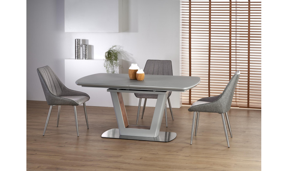 BILOTTI extendable dining table, color light grey | Pöydät | ZIPhome.ee kuva 1