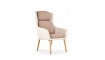PURIO leisure chair, color: beige / brown | 100% laatu PURIO leisure chair, color: beige / brown | Nojatuolit | ZIPhome.ee kuva 1