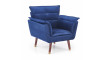 REZZO leisure chair, color: navy blue | 100% laatu REZZO leisure chair, color: navy blue | Nojatuolit | ZIPhome.ee kuva 1