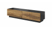 LIVO RTV-160S standing TV-stand, color: antracite/votan oak | TV stands | ZIPhome.ee image 1