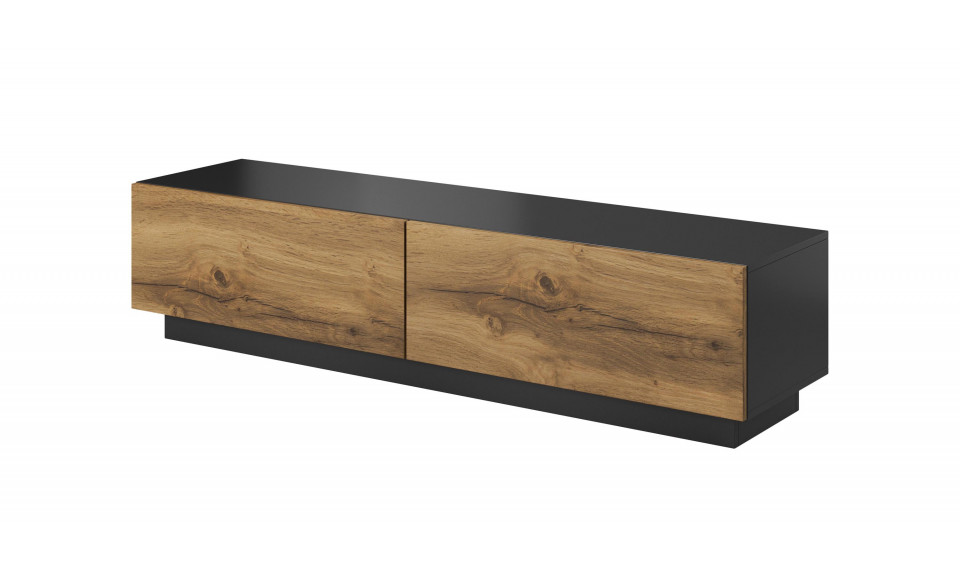 LIVO RTV-160S standing TV-stand, color: antracite/votan oak | TV stands | ZIPhome.ee image 1