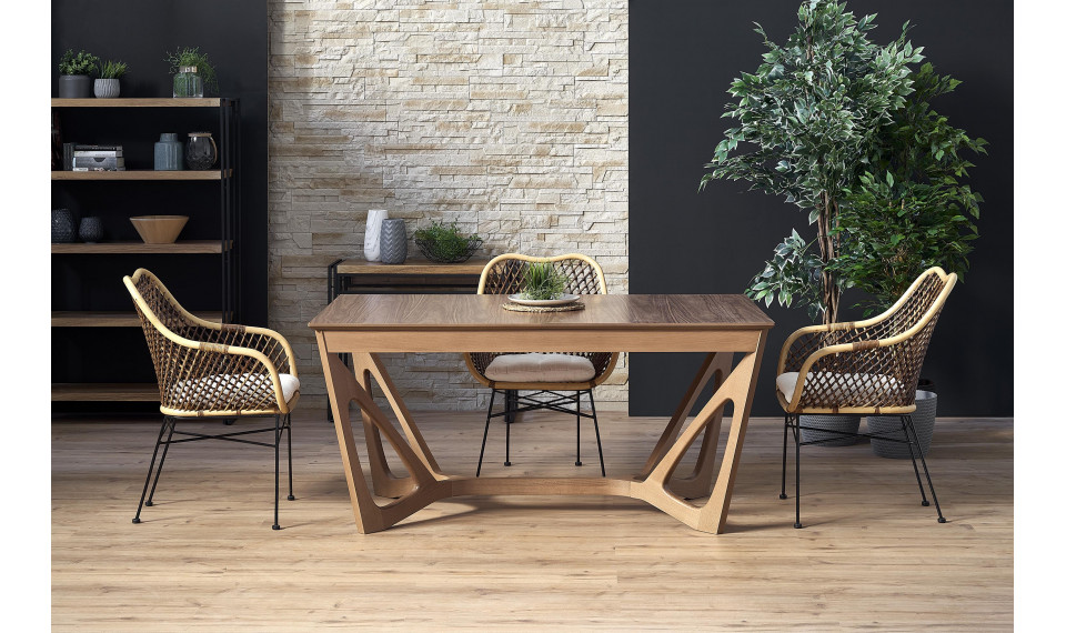 WENANTY extendable dining table american walnut | Pöydät | ZIPhome.ee kuva 1