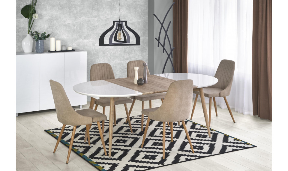 EDWARD extendable dining table, color: sanremo oak | Tables | ZIPhome.ee image 1
