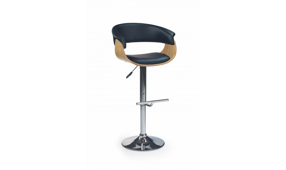 H-45 bar stool color: light oak/black | Bar chairs | ZIPhome.ee image 1