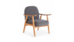 RETRO leisure chair, color: grey | 100% Quality RETRO leisure chair, color: grey | Armchairs | ZIPhome.ee image 1