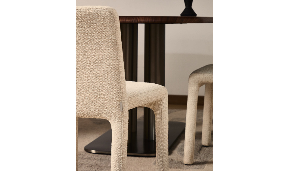 Laria chair beige chenille | Chairs | ZIPhome.ee image 4