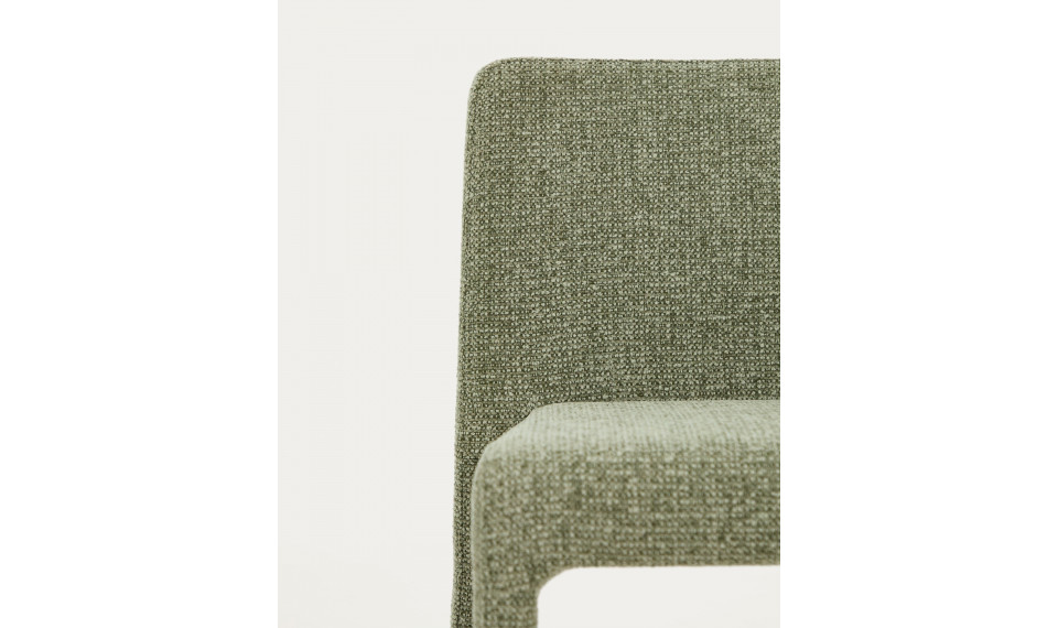Laria chair green chenille | Chairs | ZIPhome.ee image 3