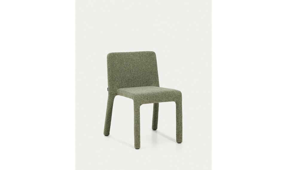 Laria chair green chenille | Chairs | ZIPhome.ee image 1