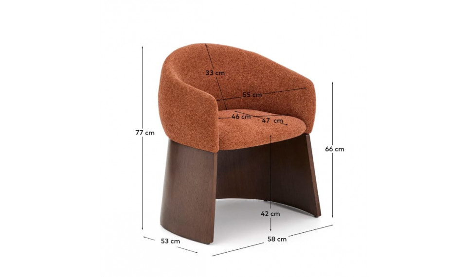 Bosca tool terracotta seniil pähkel | Toolid ja tugitoolid | ZIPhome.ee kuva 6