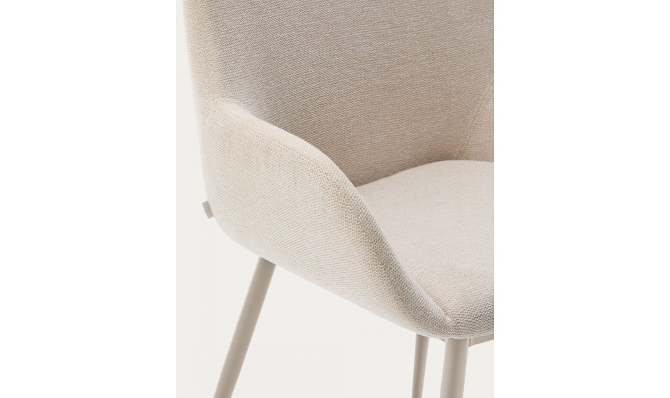Konna chair beige legs beige | Chairs and swivel chairs | ZIPhome.ee image 3