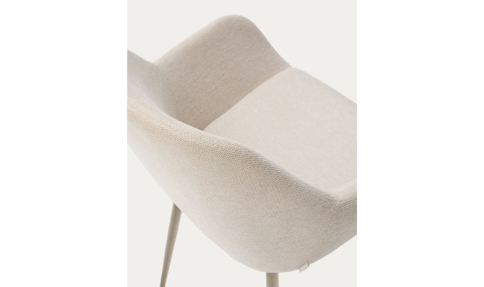Konna chair beige legs beige | Chairs and swivel chairs | ZIPhome.ee image 4