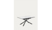 Theone laud valge ja must jalad 160(210)x90xH76 cm | 100% Quality Theone laud valge ja must jalad 160(210)x90xH76 cm | Lauad | ZIPhome.ee image 1