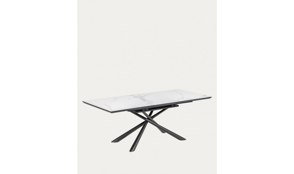 Theone laud valge ja must jalad 160(210)x90xH76 cm | Lauad | ZIPhome.ee image 6