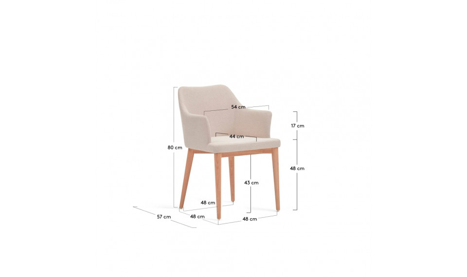 Croft  стул Beige | Стулья и кресла | ZIPhome.ee изображение 5