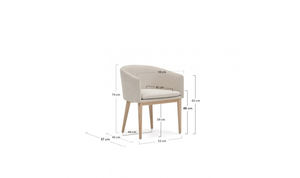 Harlan стул Beige | Стулья | ZIPhome.ee изображение 5
