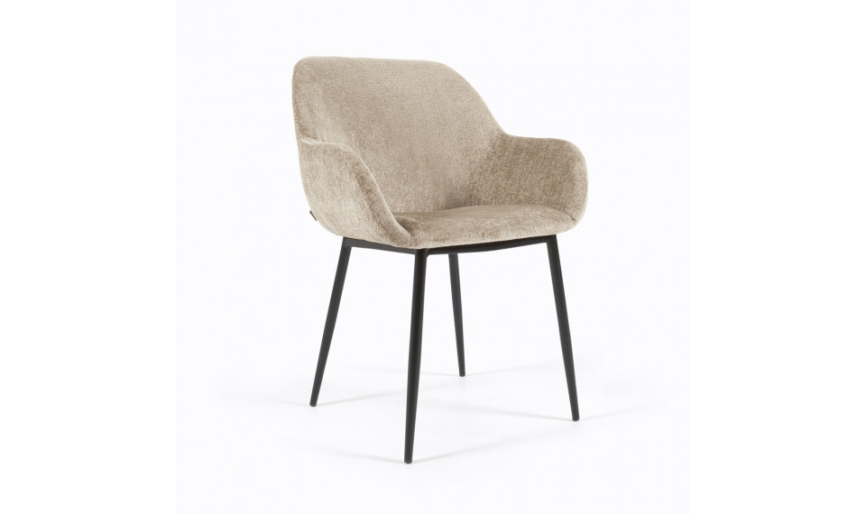 Konna Chenill chair Beige | Chairs | ZIPhome.ee image 2
