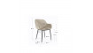 Konna Chenill chair Beige | Chairs | ZIPhome.ee image 6