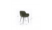 Konnna Velvet chair Green | 100% laatu Konnna Velvet chair Green | Tuolit | ZIPhome.ee kuva 6