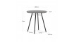 Montjoi table 70 Balck | 100% laatu Montjoi table 70 Balck | Outdoor | ZIPhome.ee kuva 2