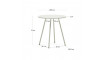 Montjoi laud 70 White | 100% laatu Montjoi laud 70 White | Terrass | ZIPhome.ee kuva 2