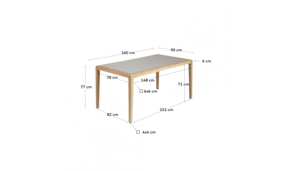 Better table 160x200 | Outdoor | ZIPhome.ee kuva 2
