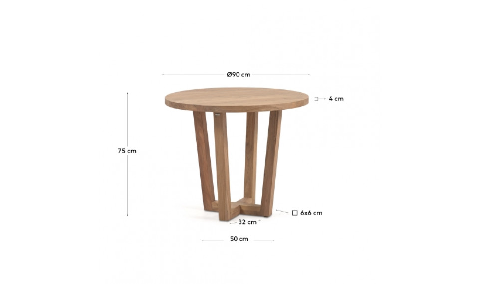 Nahla table Natural | Pöydät | ZIPhome.ee kuva 2