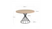 Niut table Natural | 100% laatu Niut table Natural | Pöydät | ZIPhome.ee kuva 2