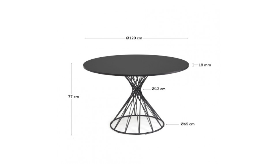 Niut table  Black | Pöydät | ZIPhome.ee kuva 2