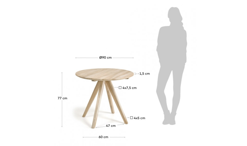 Maial  Natural | Столы | ZIPhome.ee изображение 5
