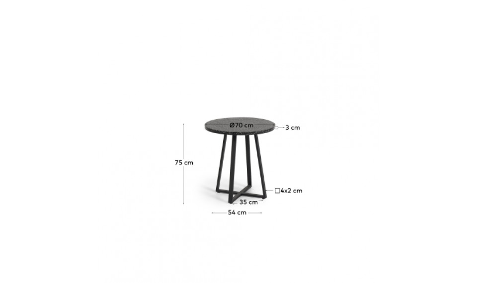 Tella laud 70 Black | Lauad | ZIPhome.ee изображение 3