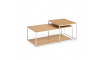 Yoana coffee table set Natiral/white | 100% Quality Yoana coffee table set Natiral/white | Coffee tables | ZIPhome.ee image 1