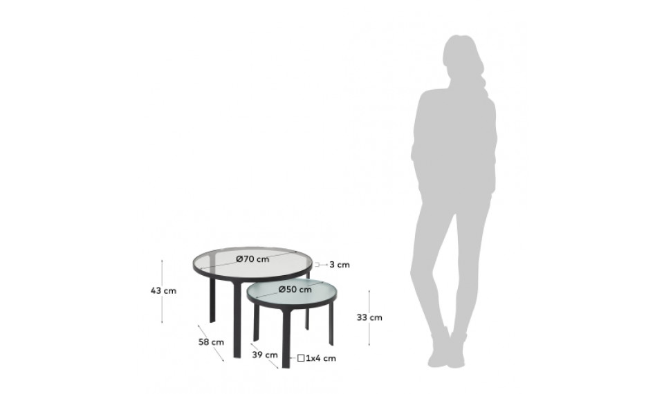 Oni  kohvilaud komplekt | Kohvilauad | ZIPhome.ee kuva 3