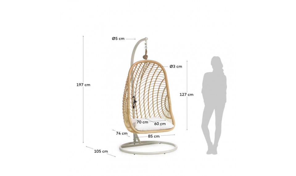 Ekaterina hanging tool with base | Terrass | ZIPhome.ee image 6