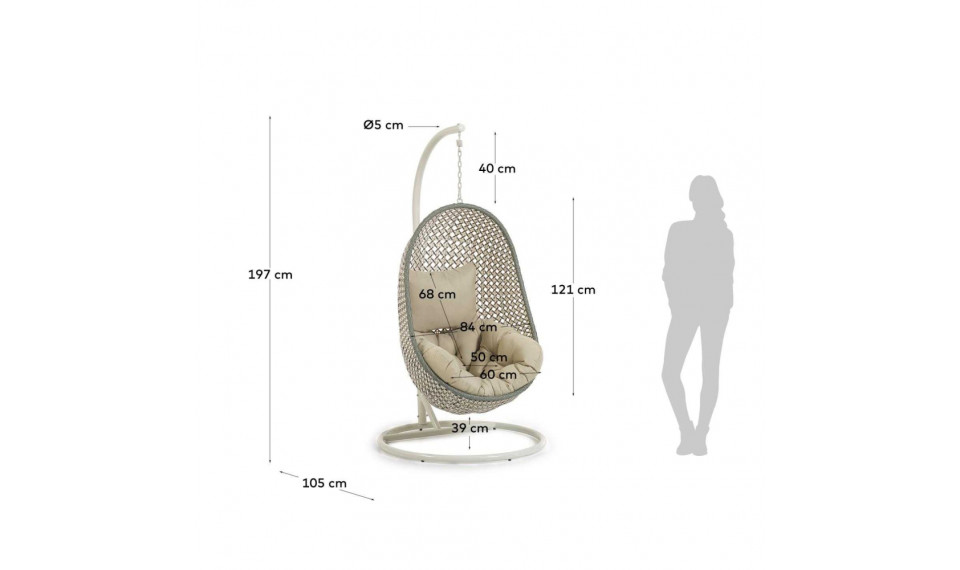 Cira hanging tool with base | Terrass | ZIPhome.ee pilt 3