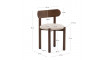 Nebai chair walnut | 100% laatu Nebai chair walnut | Tuolit | ZIPhome.ee kuva 6