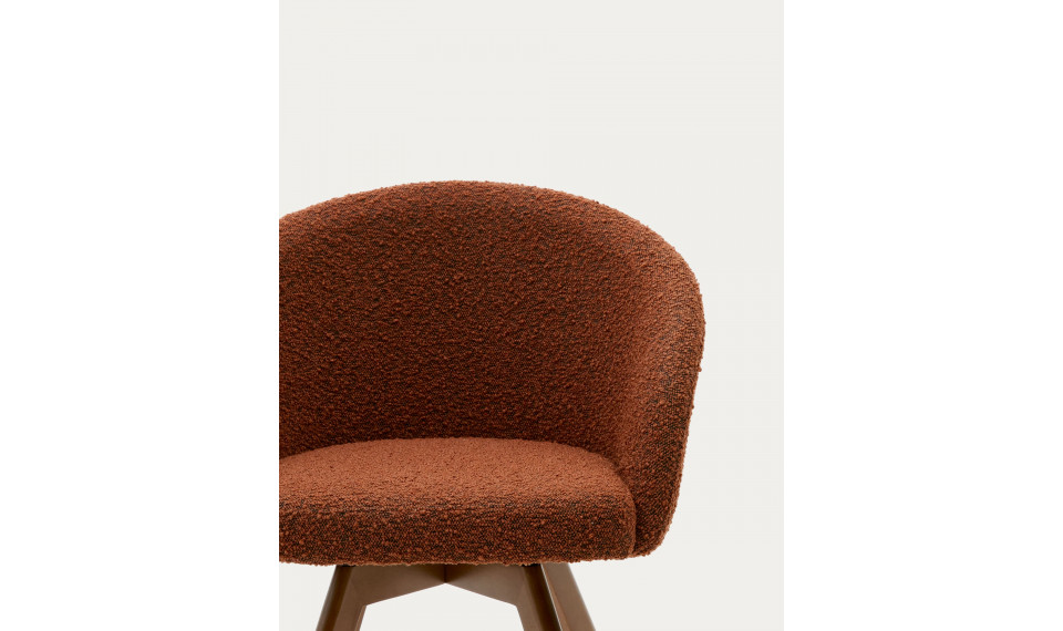 Marvin chair walnut brown chenille | Chairs | ZIPhome.ee image 3
