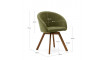 Marvin chair walnut green | 100% Quality Marvin chair walnut green | Chairs | ZIPhome.ee image 2