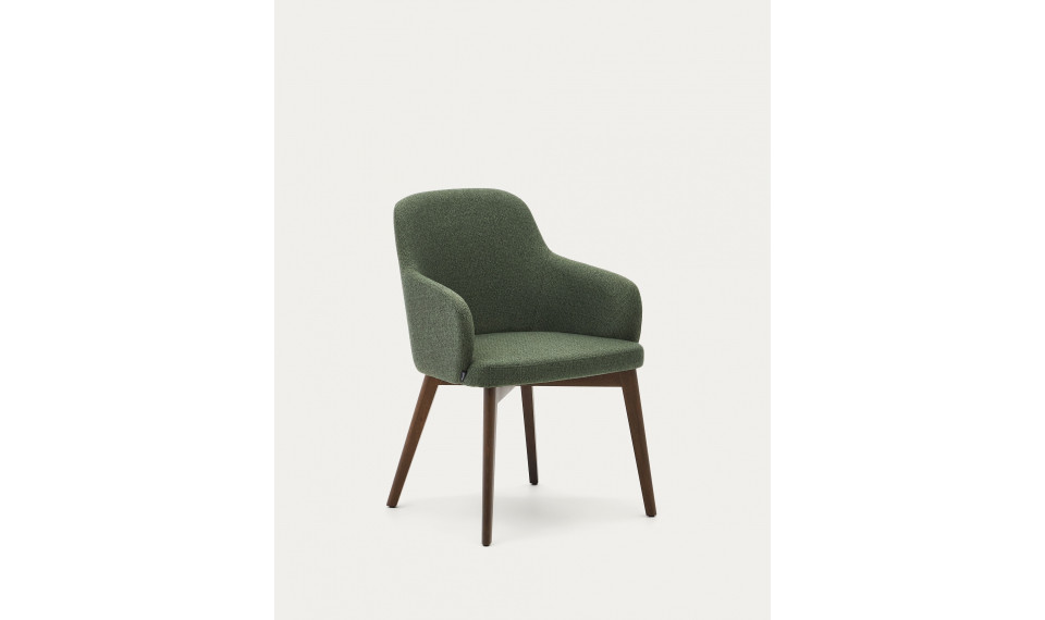Nelida chair walnut green | Chairs | ZIPhome.ee image 1