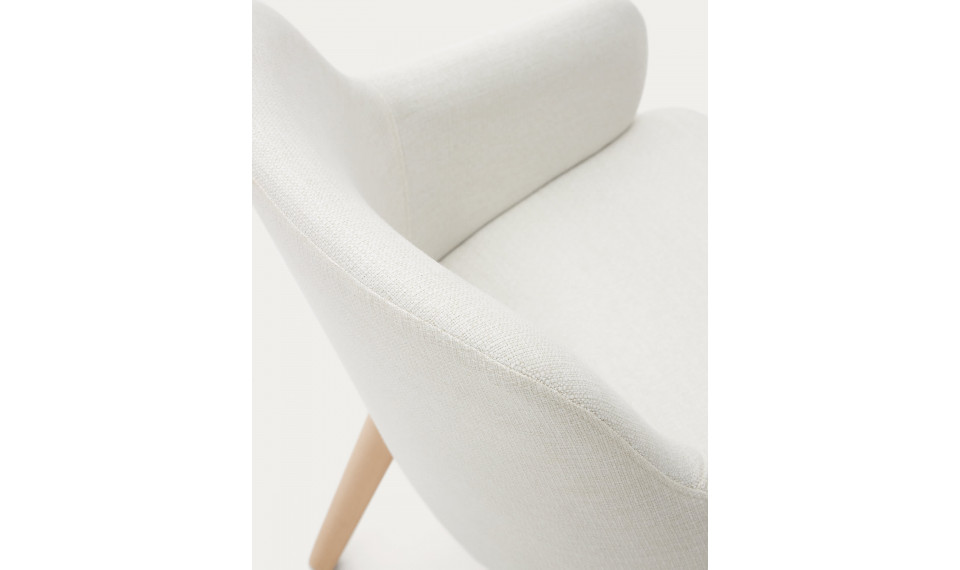Nelida chair walnut beige | Chairs | ZIPhome.ee image 5