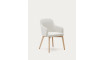 Nelida chair walnut beige | 100% Quality Nelida chair walnut beige | Chairs | ZIPhome.ee image 1