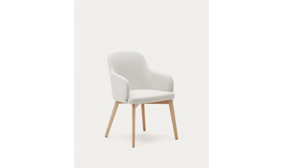 Nelida chair walnut beige | Chairs | ZIPhome.ee image 1