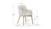 Nelida chair natural beige | 100% Quality Nelida chair natural beige | Chairs | ZIPhome.ee image 2