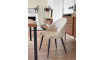 Mael chair black beige chenille | Chairs | ZIPhome.ee image 3