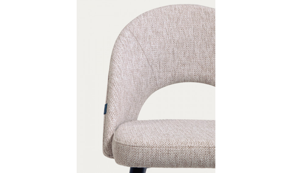 Mael chair black beige | Chairs | ZIPhome.ee image 4