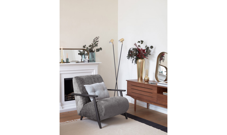 Meghan armchair wenge grey | Armchairs | ZIPhome.ee image 3
