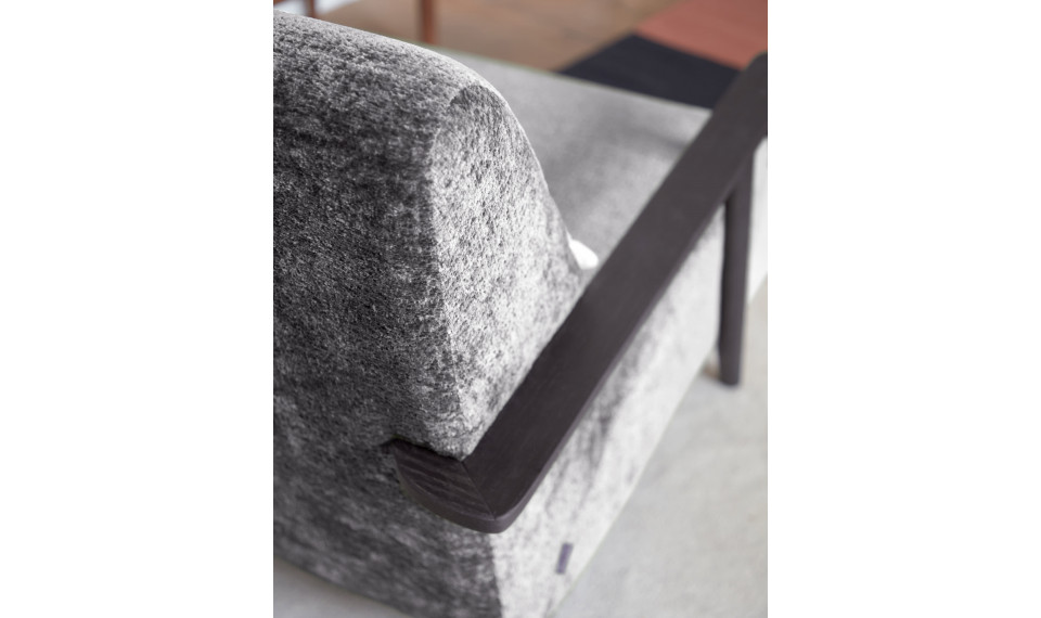 Meghan armchair wenge grey | Armchairs | ZIPhome.ee image 5