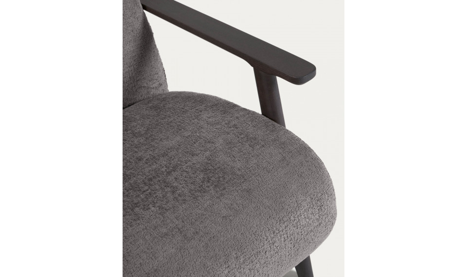 Meghan armchair wenge grey | Armchairs | ZIPhome.ee image 6