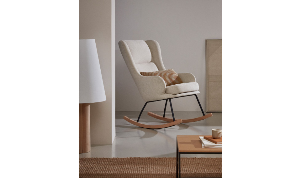 Maustin rocking chair beige | Armchairs | ZIPhome.ee image 3