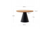 Wilshire round table acacia | 100% Quality Wilshire round table acacia | Tables | ZIPhome.ee image 2